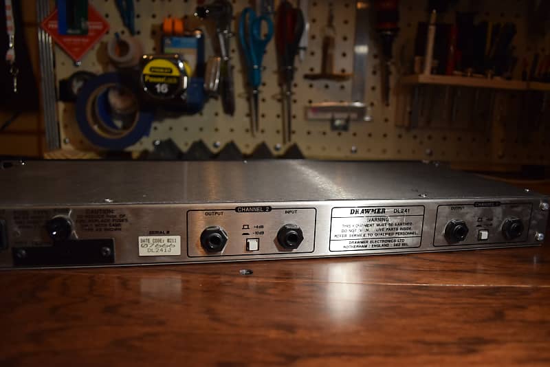 Drawmer DL241 Dual-Auto Compressor with TRS Connectors | Reverb