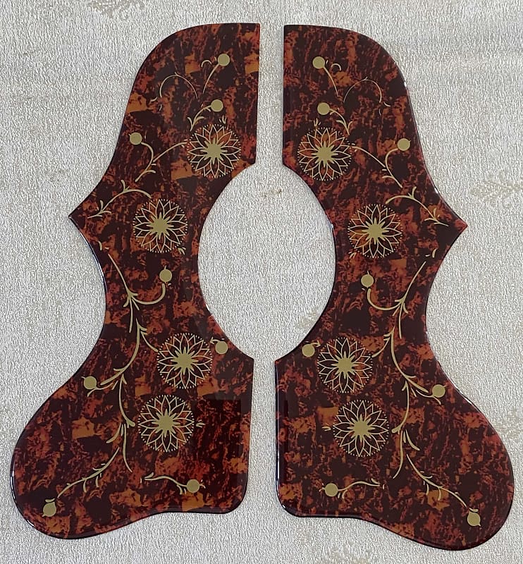 2 Pcs Acoustic Guitar Pickguard Self Adhesive Sheet For Reverb
