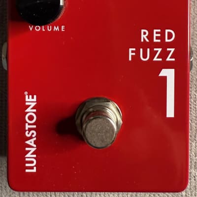 Reverb.com listing, price, conditions, and images for lunastone-red-fuzz