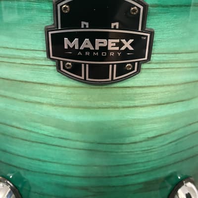 Mapex Armory Studioease Fast Floor Tom Drum 14”- Emerald Burst image 4