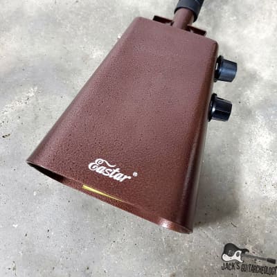 Jack's Guitarcheology "COWHELL DELUXE II XL: THE BULL" Electric Cowbell (2021 Eastar Brand) image 8