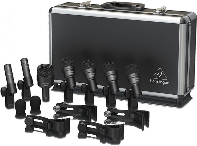 Behringer BC1200 Professional 7-Piece Drum Microphone Set