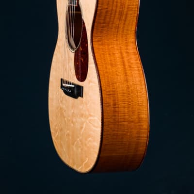 Bourgeois OM LSH Deep Body Premium Flamed Cuban Mahogany and Old Growth Sinker Bearclaw Sitka Spruce Custom NEW image 13