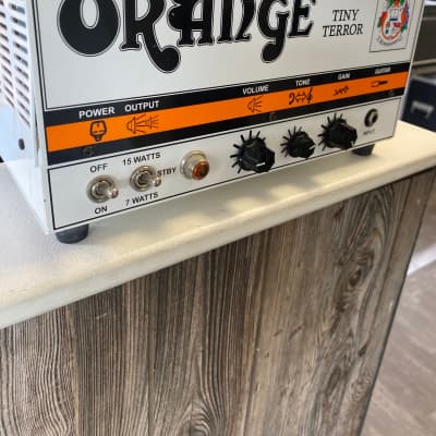 Orange TT15H Tiny Terror 15-Watt Guitar Amp Head 2006 - 2016 - White image 2