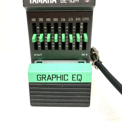 YAMAHA GE-10M 1984 イコライザー Yamaha GE-10M 7 Band Equalizer 1980's Vintage Guitar Pedal