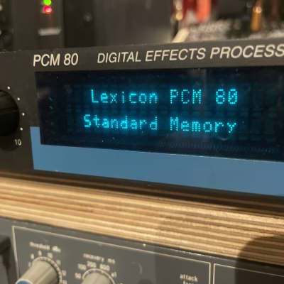 Super clean Lexicon PCM 80 Digital Effects Processor with FX card!! image 7