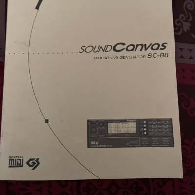 Roland Sound Canvas SC-88 Manual
