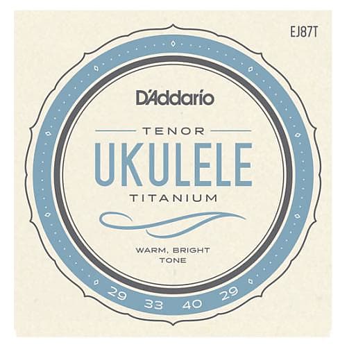 D'Addario Titanium Ukulele Strings - Tenor image 1