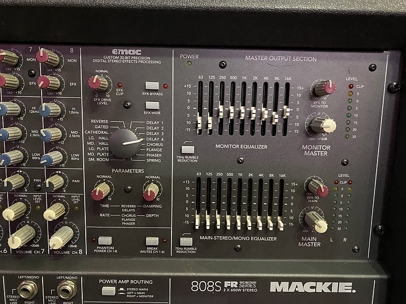 Mackie 808S FR Series | Reverb Mackie 808S FR Series | Reverb