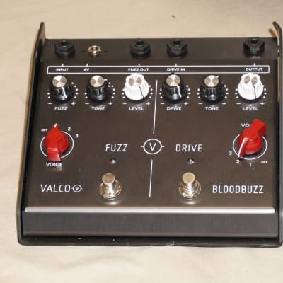 Eastwood Valco Bloodbuzz Overdrive Fuzz Pedal Black for sale