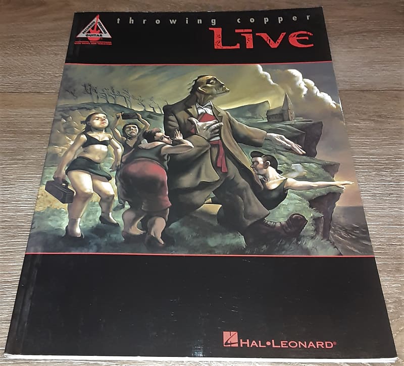 LIVE THROWING COPPER GUITAR TAB BOOK TABLATURE MUSIC Reverb