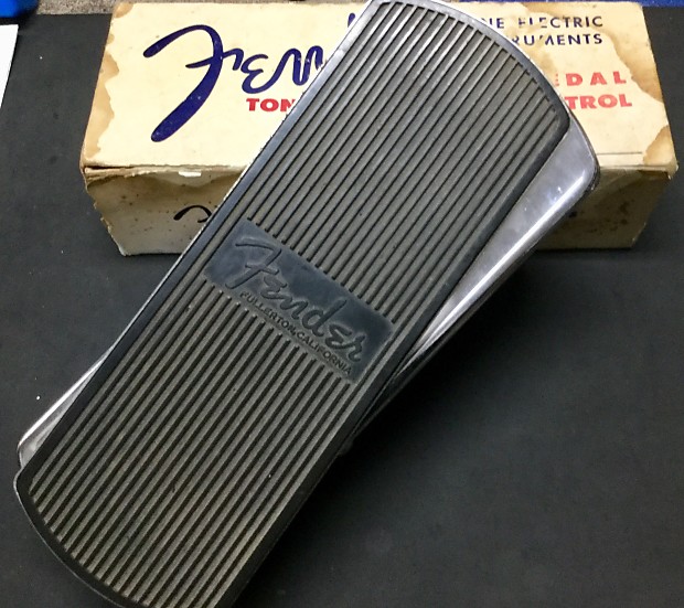 フェンダー ヴィンテージ ヴォリュームペダル Vintage Fender Volume /Tone Pedal w/Box | Reverb