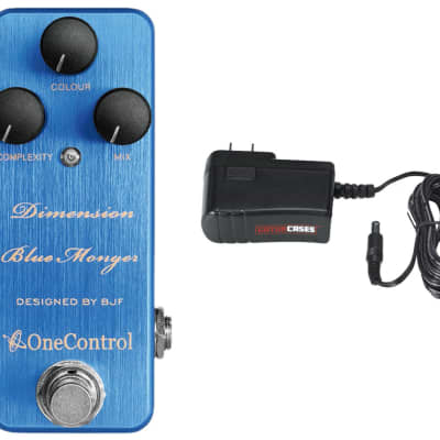 One Control Dimension Blue + Gator 9V Power Supply Combo for sale