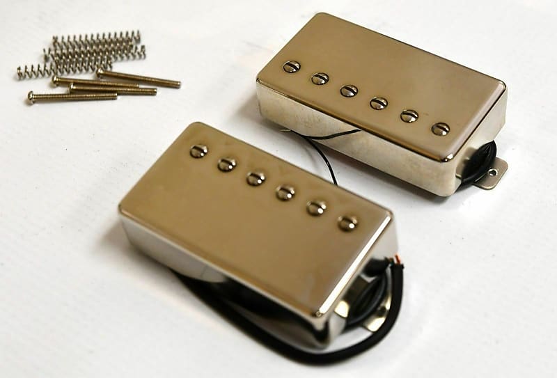 Artec Giovanni Custom 59 Humbucker Pickup Set Nickel GVH59 Reverb