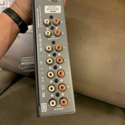 Schiit Audio Saga+ Hybrid Tube Amp w/ Remote 2021 Black image 5