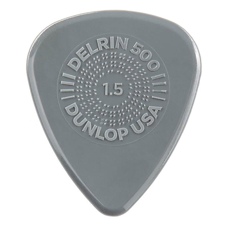 Dunlop 450P1.5 Prime Grip Delrin 500 Guitar Picks - Twelve (12) Picks image 1