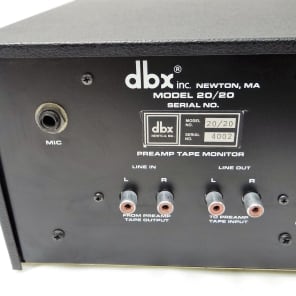 dbx 20/20 Computerized Equalizer/Analyzer image 7