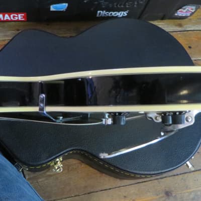 Washburn Washington J9 Hollow Body Electric Guitar w/ OHSC Super Rare Silver Sparkle Finish image 7