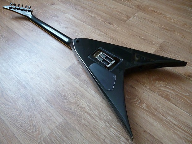 Grover Jackson King V Custom 1992 Metallic Black | Reverb