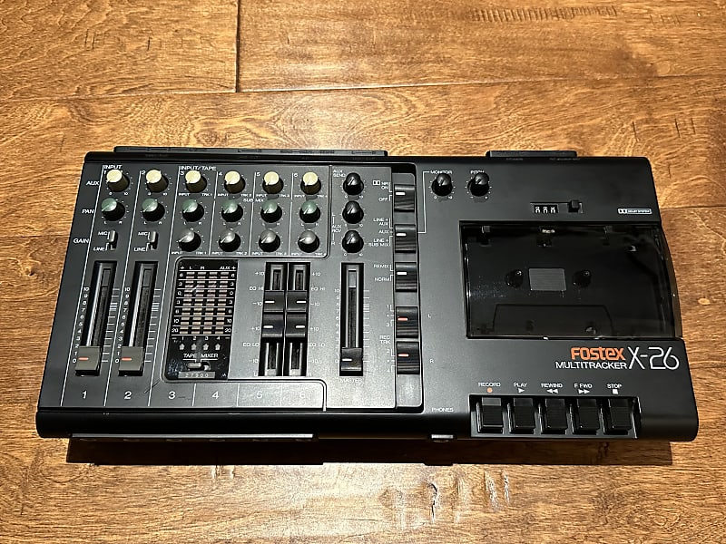 Fostex X26 multitracker Reverb