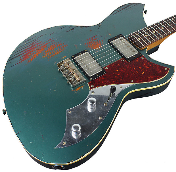Novo Serus T Guitar - Custom HH - Ocean Turquoise over 3 Tone Sunburst image 1