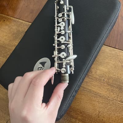 Loree Royale Oboe (VG64) Full Conservatory, with third octave key, Dutch thumb rest, Marcus Bonna Brazil Case image 3