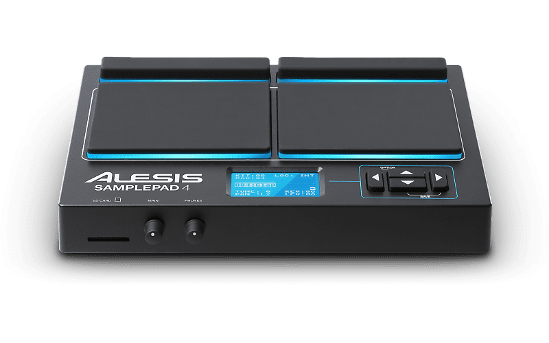 【動作品】ALESIS SAMPLEPAD 4 Alesis SamplePad 4 Compact 4-Pad Percussion and Sample