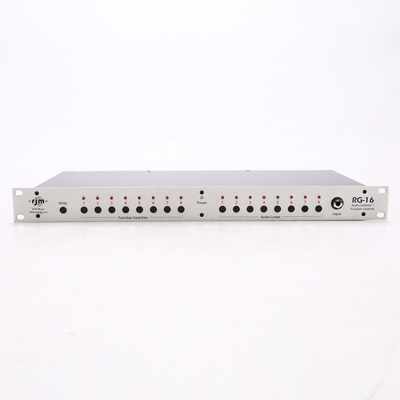 RJM RG-16 MIDI Audio & Function Switcher #47803