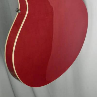 Epiphone Dot ES-335 Red Semi-hollow Electric Guitar with case used Upgraded Gibson '57 Classic Pickups image 12