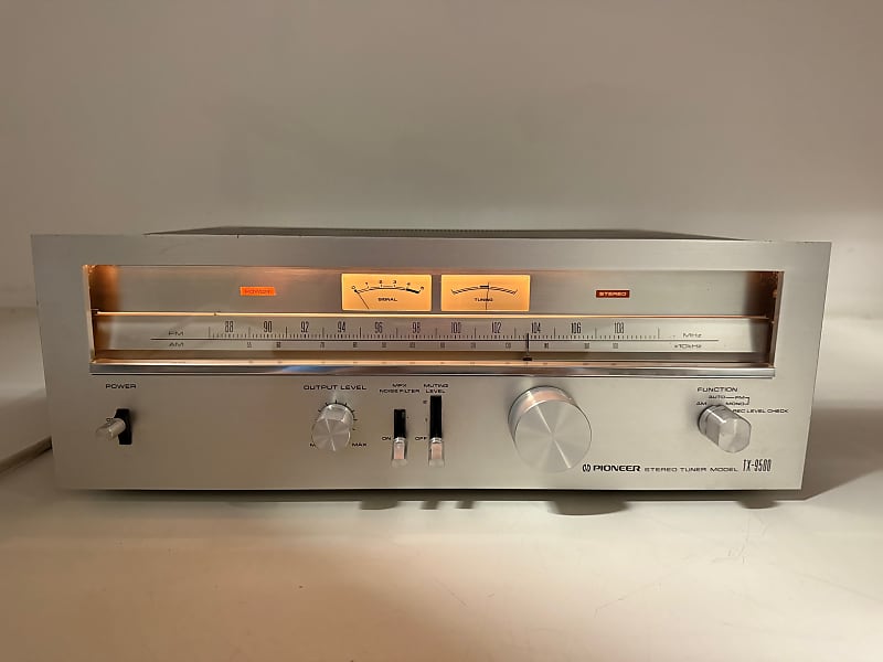 Pioneer TX-9500 Stereo Tuner - New Scale Lights  			