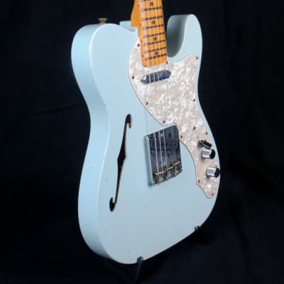 Fender Custom 1969 Telecaster Thinline Journeyman Relic  Aged Sonic Blue for sale