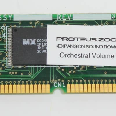 E-mu Orchestral Volume 2  Proteus 2000 Sound Expansion ROM Emu For Command Station