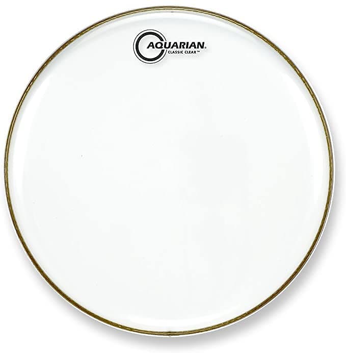 Aquarian Drumheads Classic Clear Drumhead - 14 inch image 1