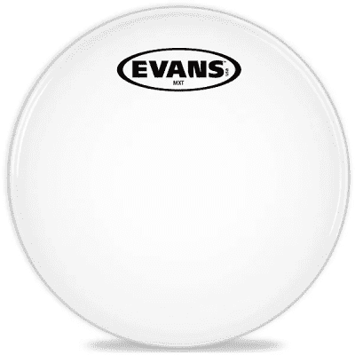 Evans TT06MXW MX White Marching Tenor Drum Head - 6"