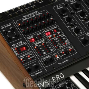 Tom Oberheim Two Voice Pro Dual Analog Synthesizer with Sequencer - Black image 8