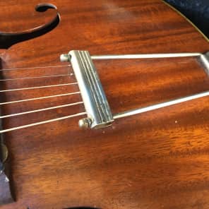1930s Oscar Schmidt Sovereign Stella Cello Archtop Guitar RARE image 6