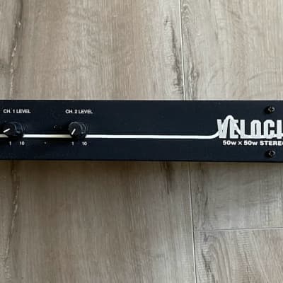 Rocktron Velocity 100  Stereo Rack Guitar Power Amp 2000s - Black for sale