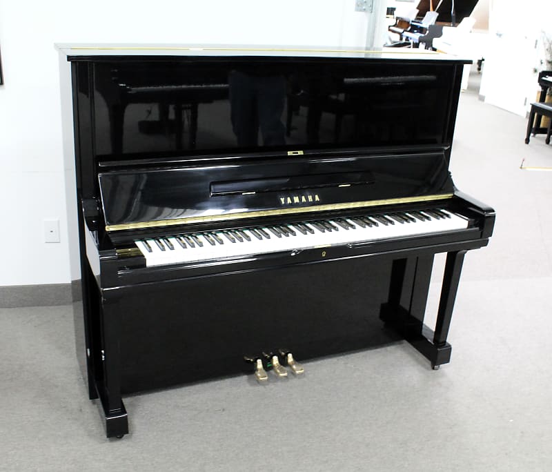 Yamaha U3 Upright Piano Black Polish image 1