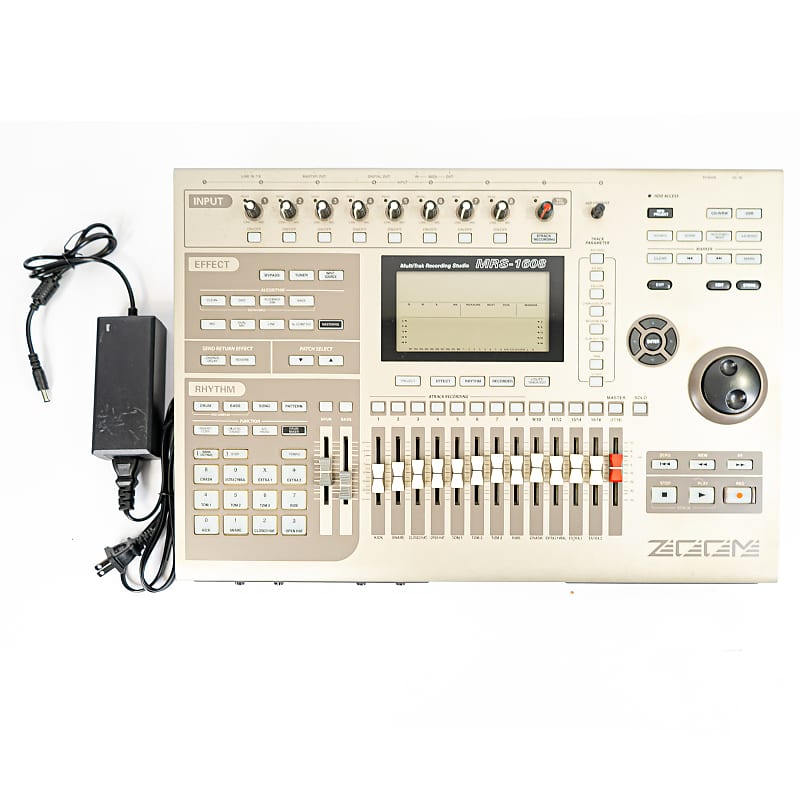 Zoom MRS 1608 16-Track Digital Recording Studio with Power Supply and USB  Port