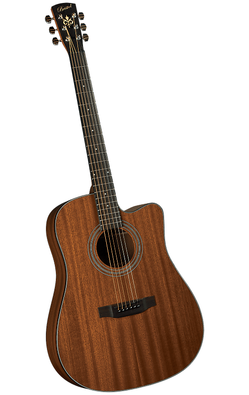 Bristol BD-15CE Dreadnaught Cutaway Acoustic/Electric Guitar image 1