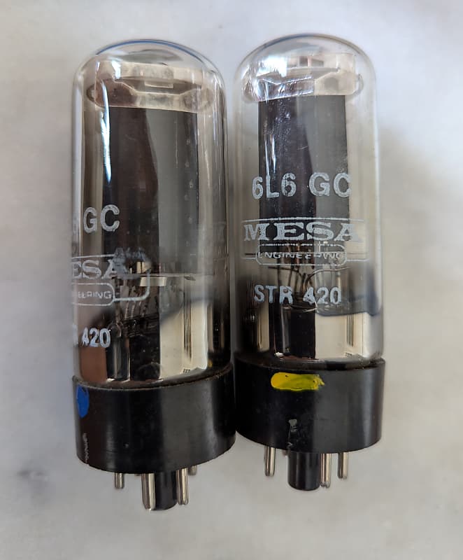 Mesa Engineering 6L6GC 真空管 4本セット Mesa Engineering 6L6GC 真空管 4本セット Mesa Engineering 6L6GC