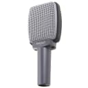 Sennheiser e609 Silver Dynamic Super-Cardioid Microphone w/ Mic Clip & Pouch