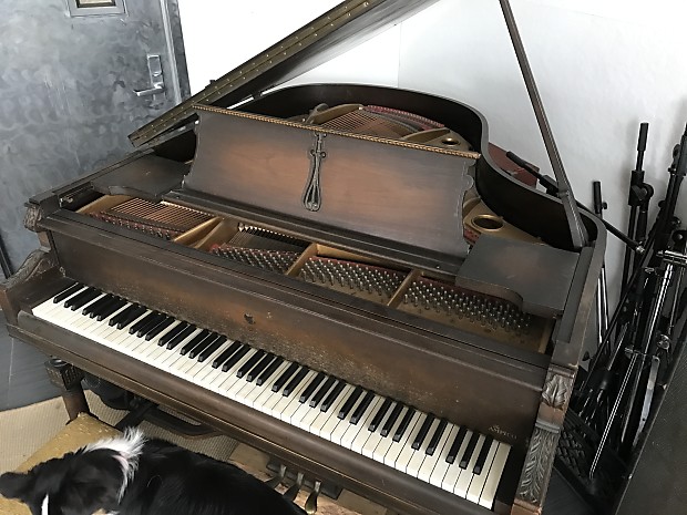 J&C Fischer 1920's Baby Grand Piano "The Ampico" image 1