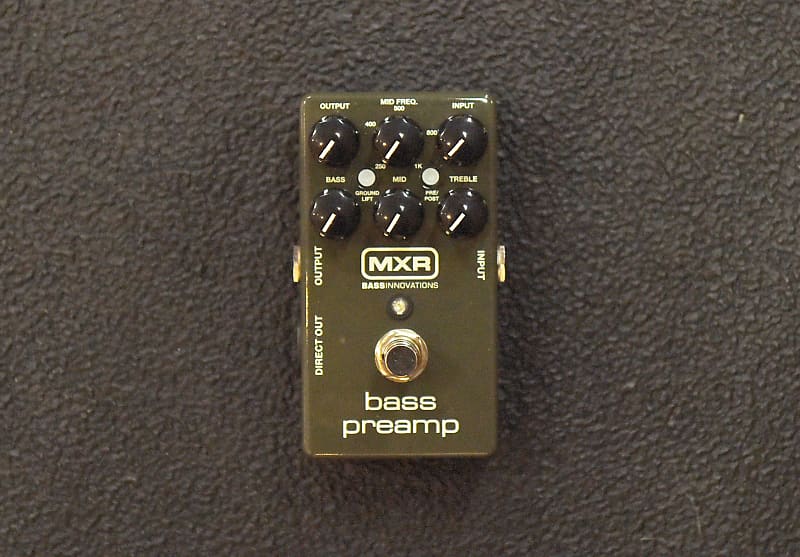 MXR Bass Preamp, Recent Reverb
