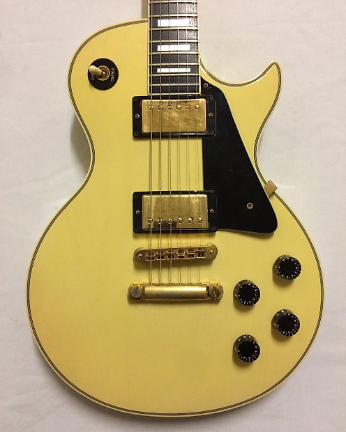 Gibson les sales paul custom yellow