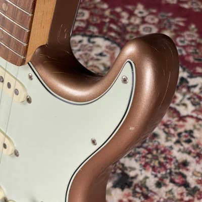 Fender Vintera Road Worn '60s Stratocaster Firemist Gold + NEW + 3,516 kg image 7