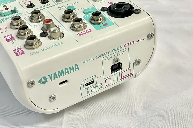 高品質100%新品美品　YAMAHA ウェブキャスティングミキサー 初音ミク AG03-MIKU 配信機器・PA機器・レコーディング機器