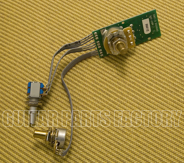 Genuine Fender P Bass / Jazz Bass Deluxe Preamp Upgrade PCB Board