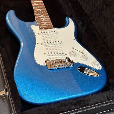 G&L USA Fullerton Deluxe Legacy Blue Electric Guitar image 5