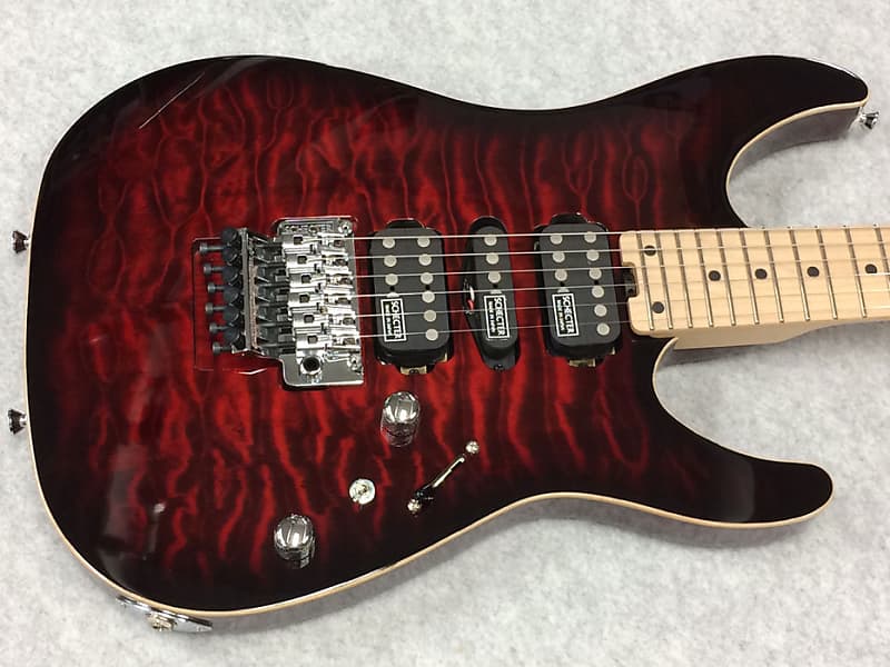 SCHECTER NV-DX-24-AS Red Sunburst